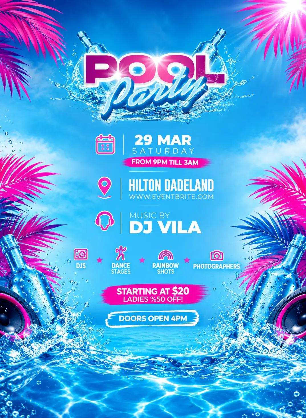 Double part flyer -back