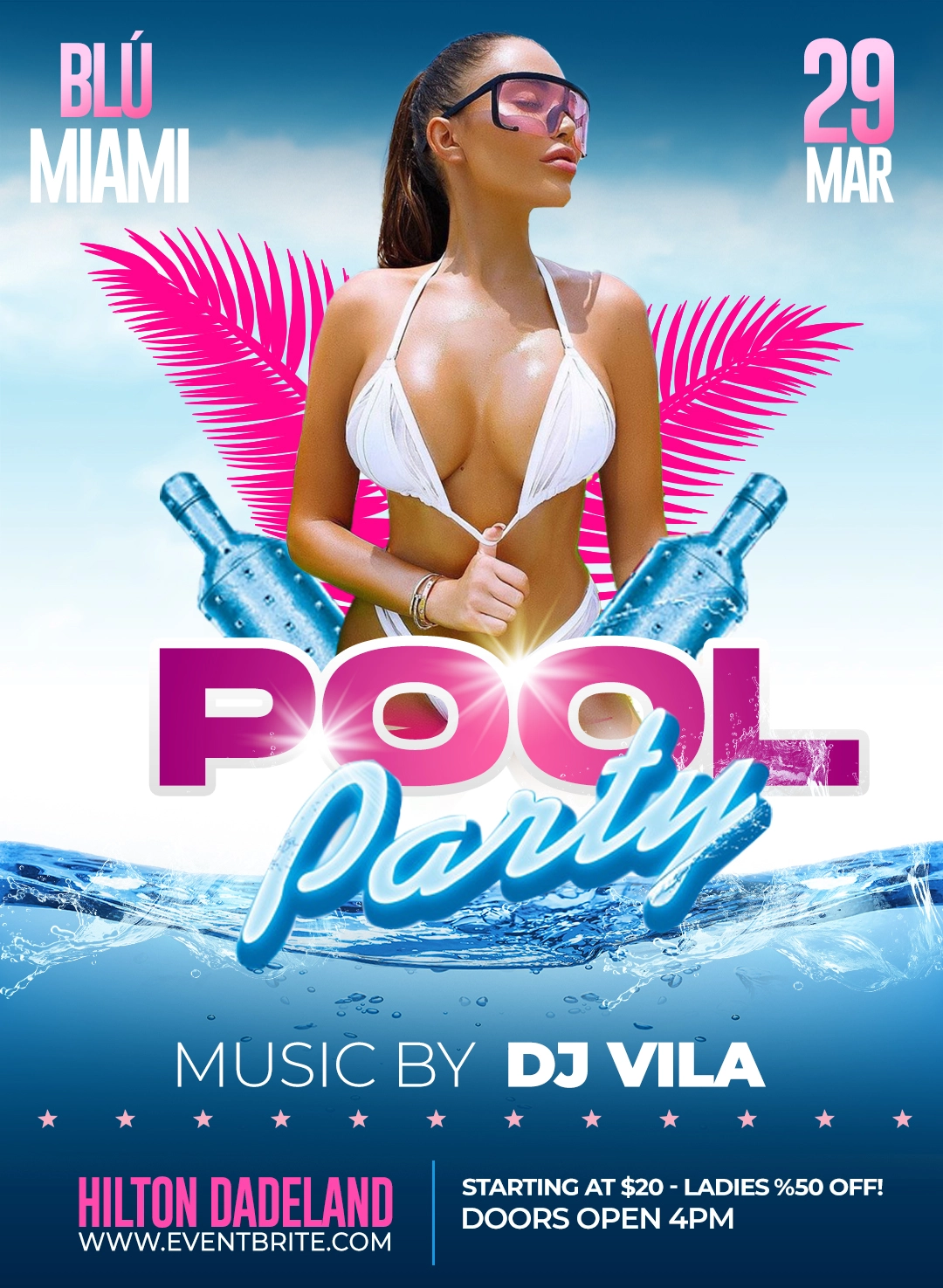 Double part flyer-Font.